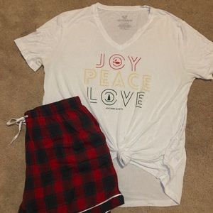 Joy Peace Love - Christmas Pj Set